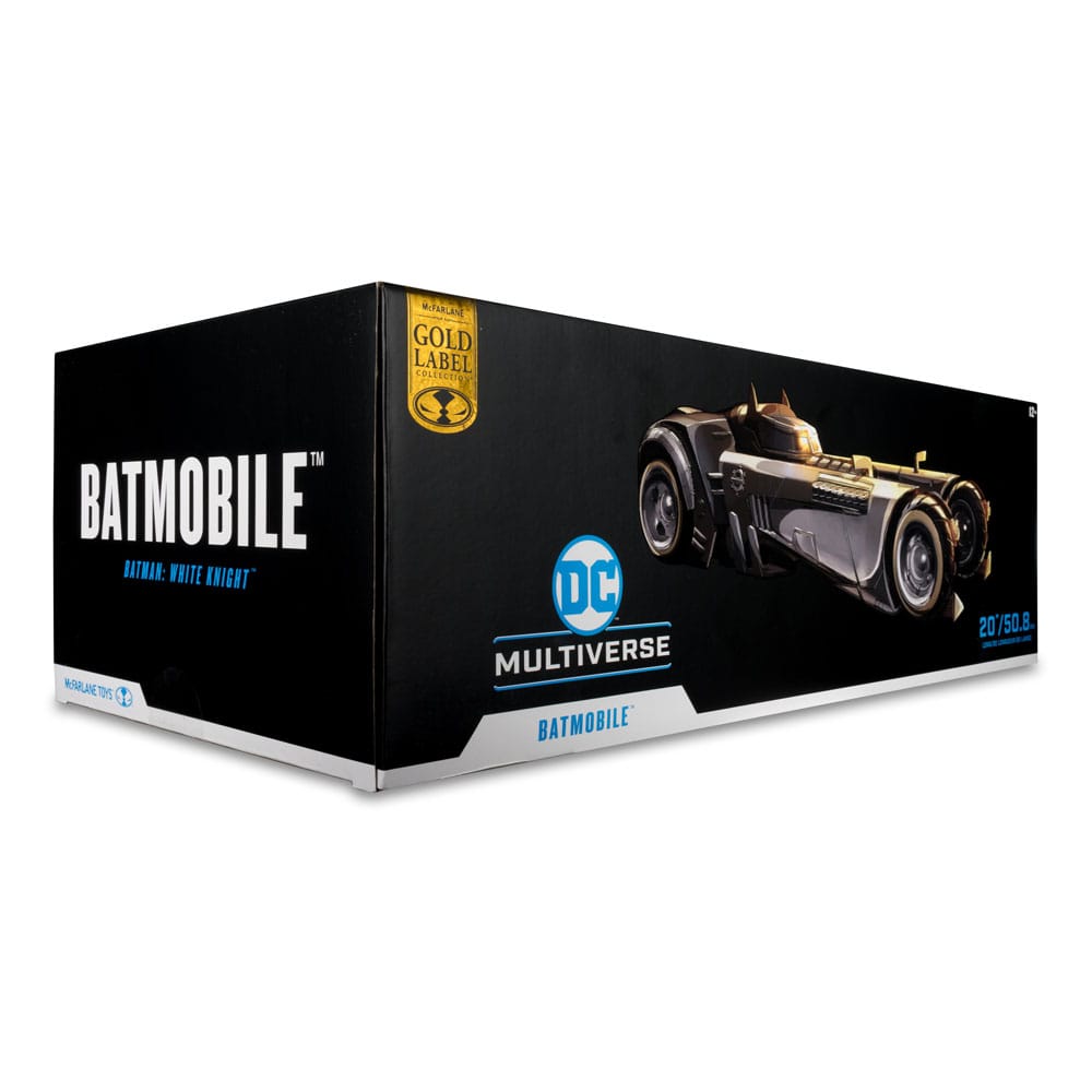DC Multiverse véhicule White Knight Batmobile (Gold Label) 18 cm