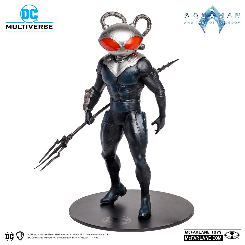 Aquaman et le Royaume perdu figurine Megafig DC Multiverse Black Manta 30 cm