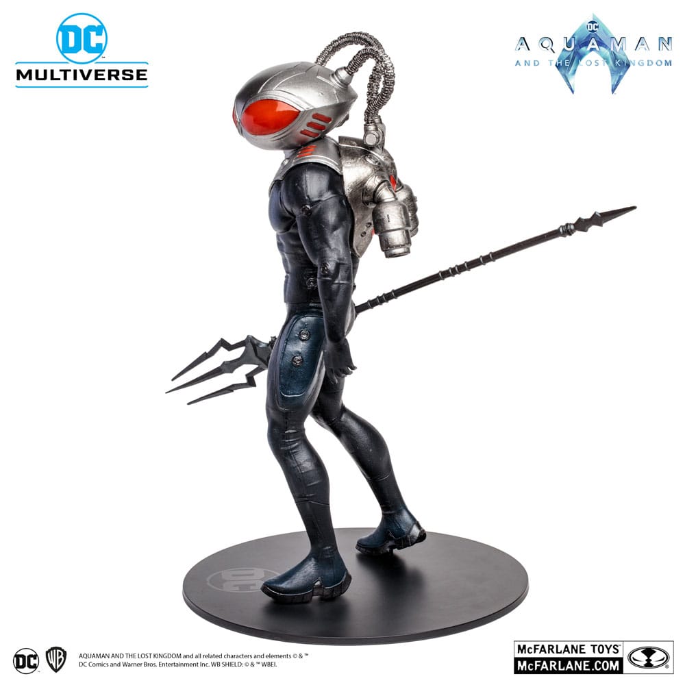 Aquaman et le Royaume perdu figurine Megafig DC Multiverse Black Manta 30 cm