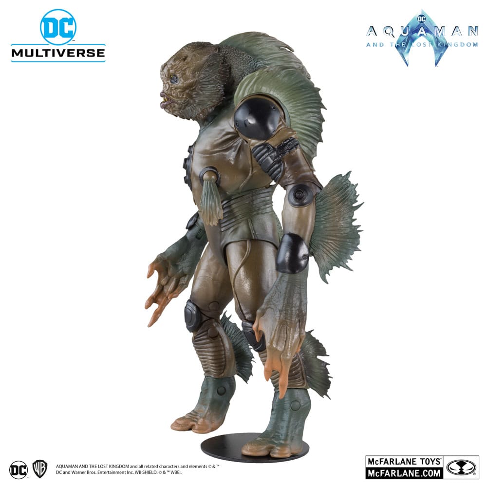 Aquaman et le Royaume perdu figurine Megafig DC Multiverse Sunken Citadel Pirate 30 cm