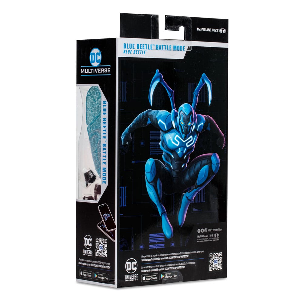 DC Blue Beetle figurine Blue Beetle (Battle Mode) 18 cm