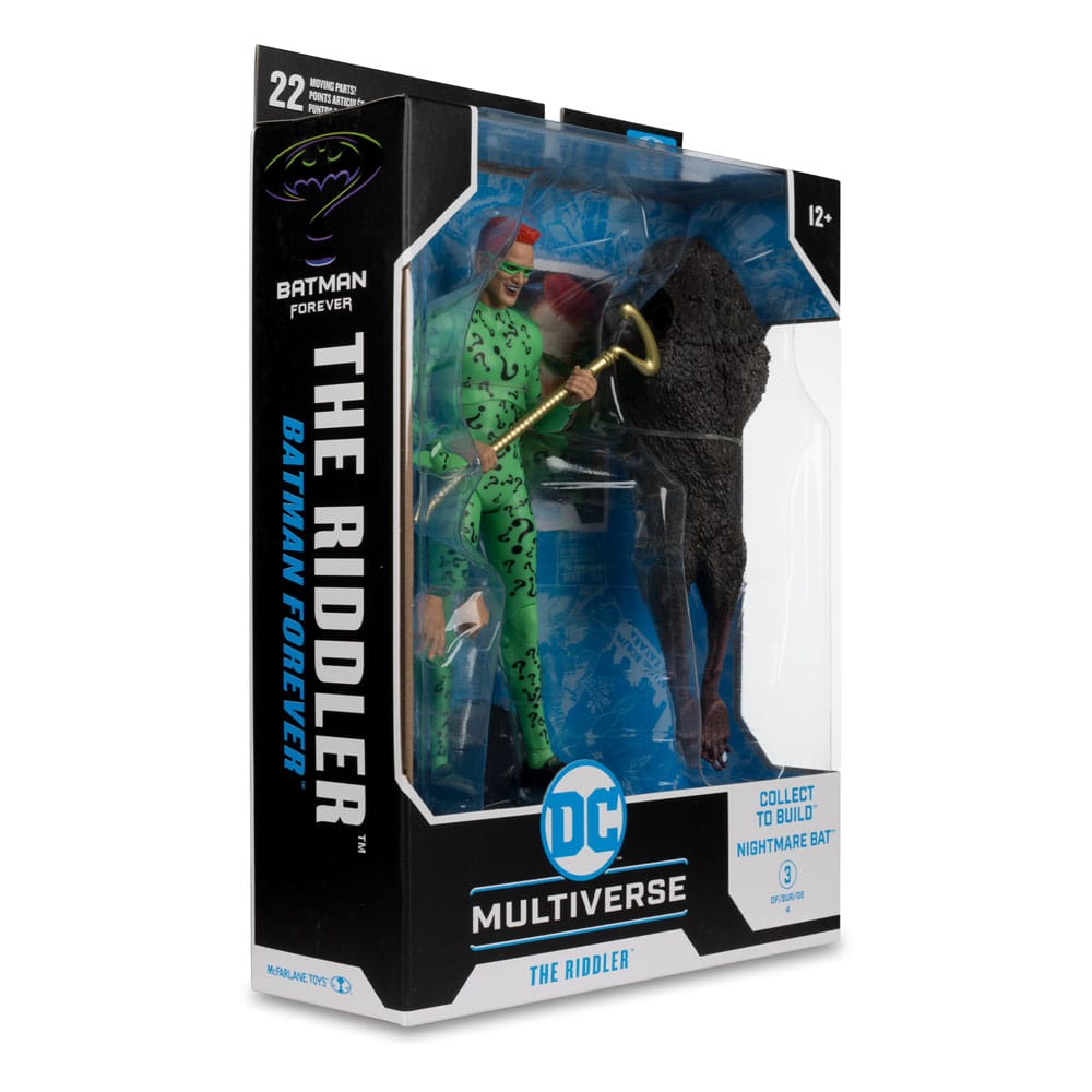 DC figurine Build A Megafig Batman Forever The Riddler (Gold Label) 18 cm