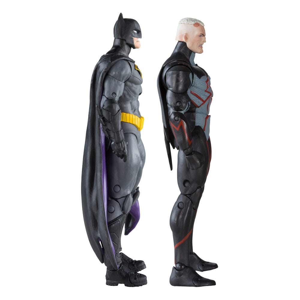 DC Collector figurines Pack de 2 Omega (Unmasked) & Batman (Bloody)(Gold Label) 18 cm