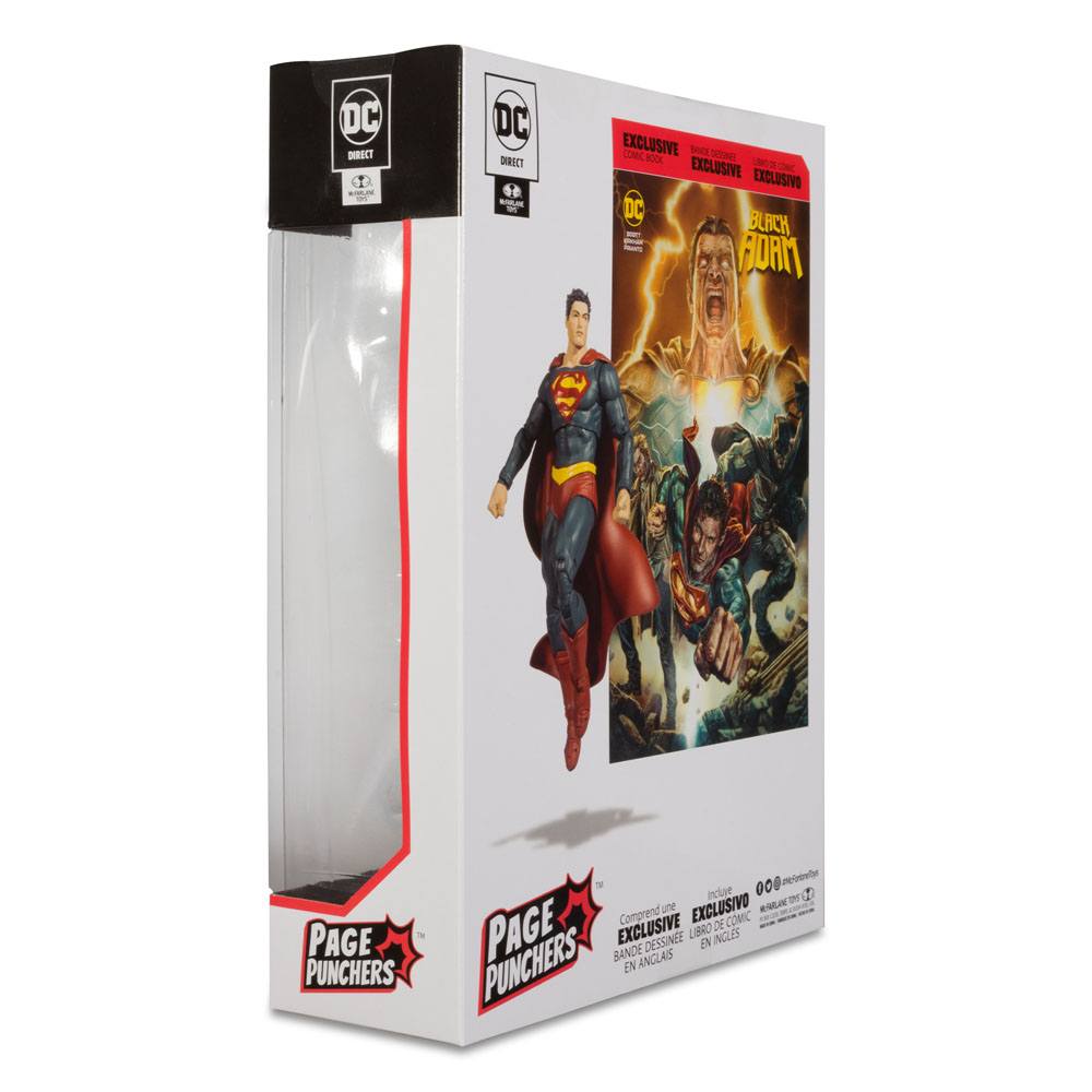 DC Comics figurine et comic book Superman 18 cm