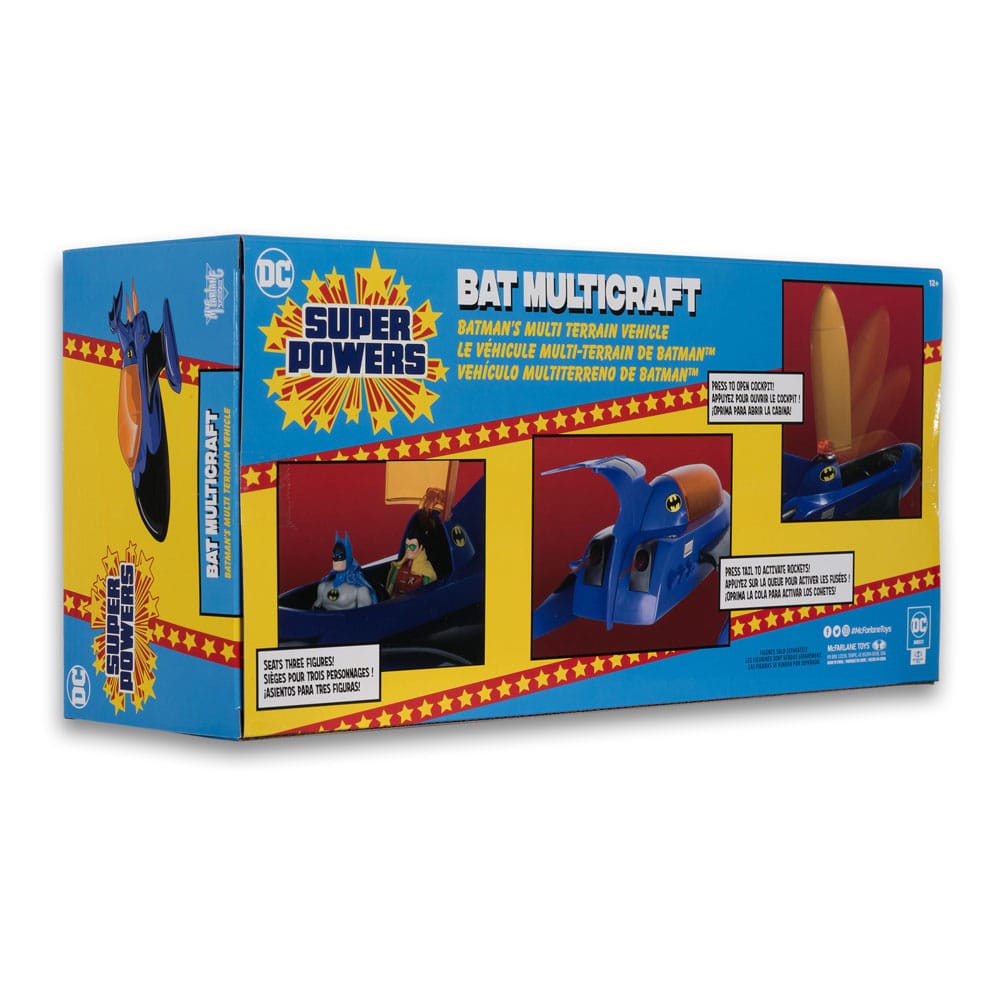 DC Direct véhicule Super Powers The Bat Multicraft 10 cm