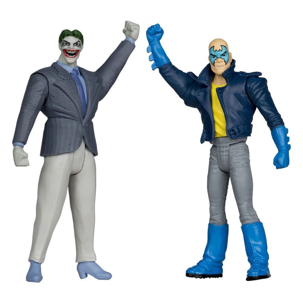 DC Direct Page Punchers pack 4 figurines Batman & Son of Batman & Superman & Joker 7 cm