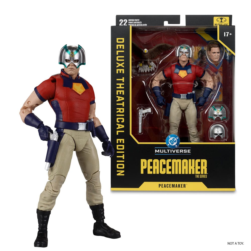 Peacemaker DC Mulitverse DC Theatrical Deluxe Edition figurine Peacemaker 19 cm