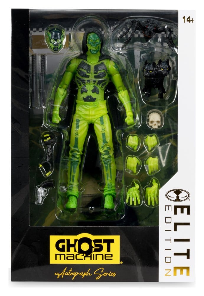 Ghost Machine McFarlane Elite Edition figurine deluxe Geiger 18 cm