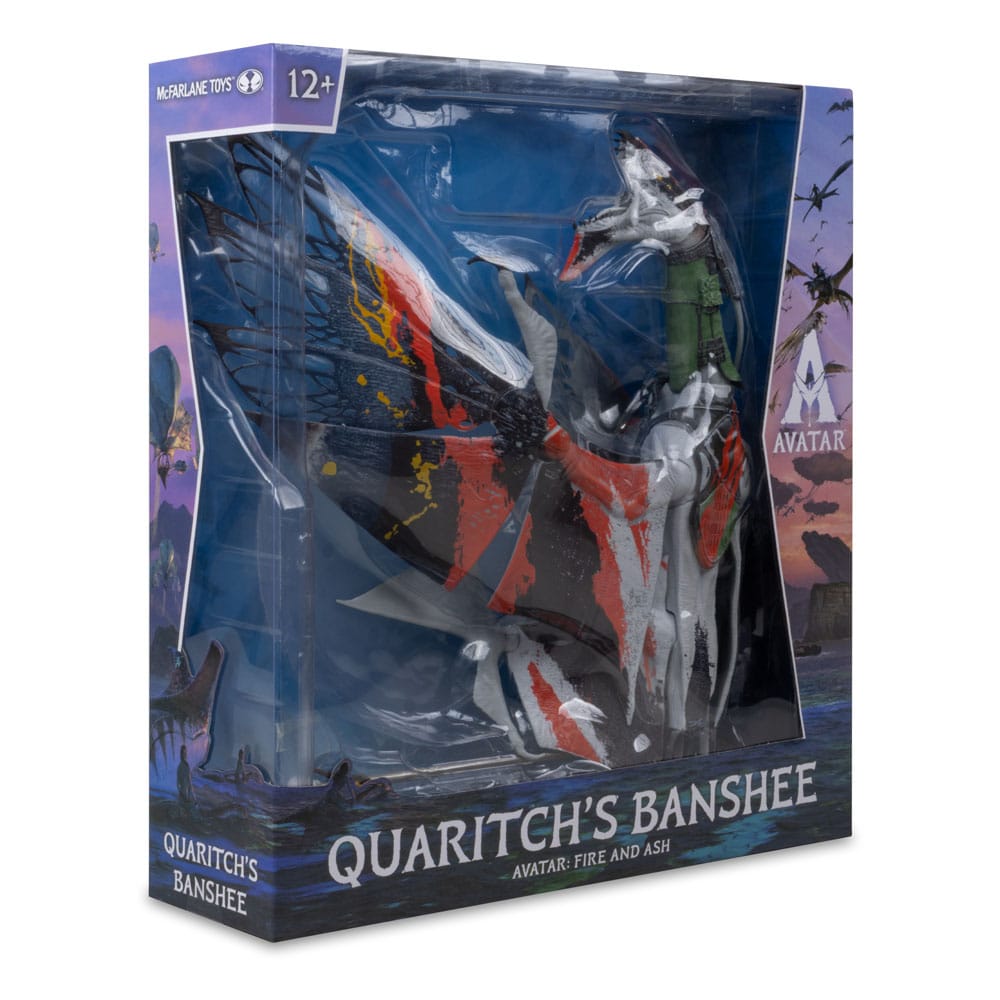 Avatar: Fire and Ash figurine Quaritch's new Banshee