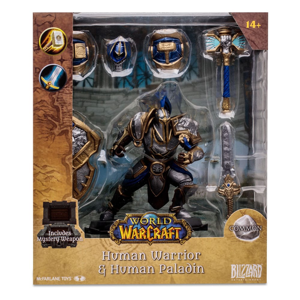 World of Warcraft figurine Human: Paladin / Warrior 15 cm