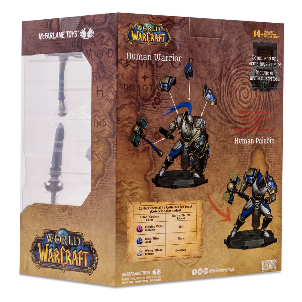 World of Warcraft figurine Human: Paladin / Warrior 15 cm