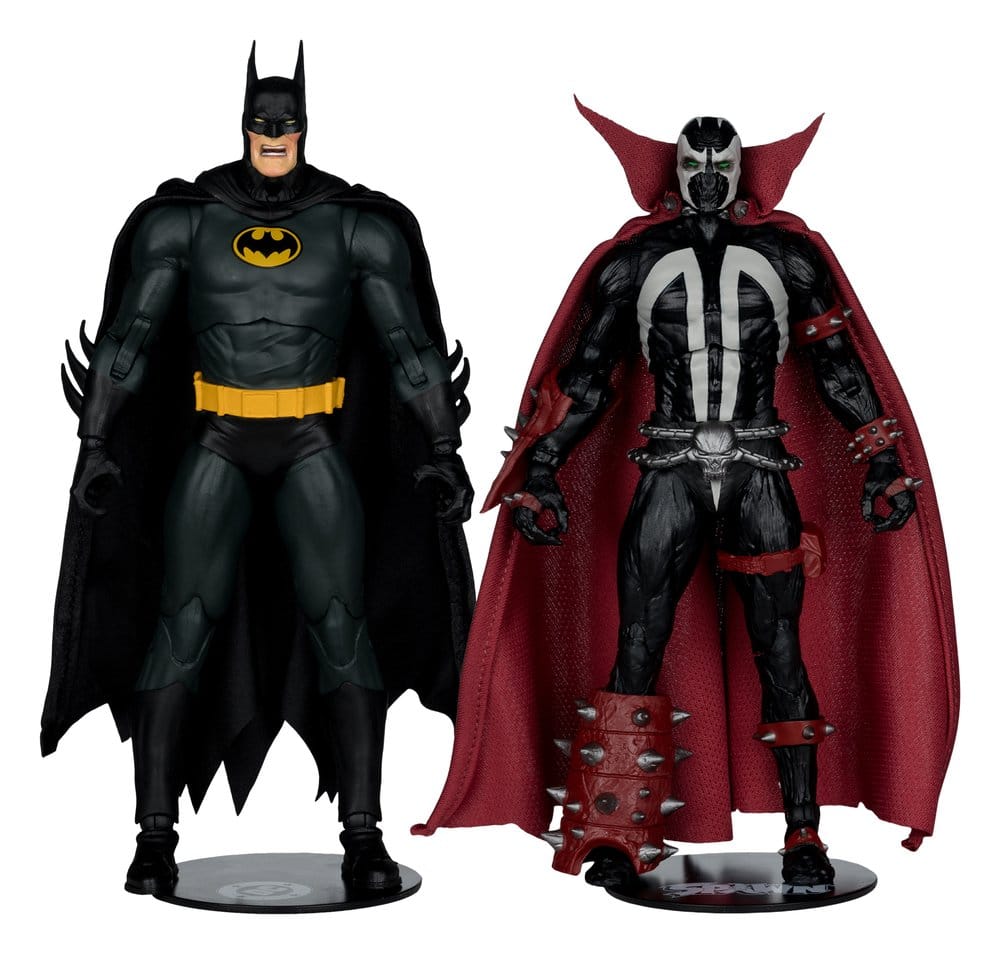 DC Multiverse McFarlane Collector Edition pack de 2 figurines Batman & Spawn (Gold Label) 18 cm