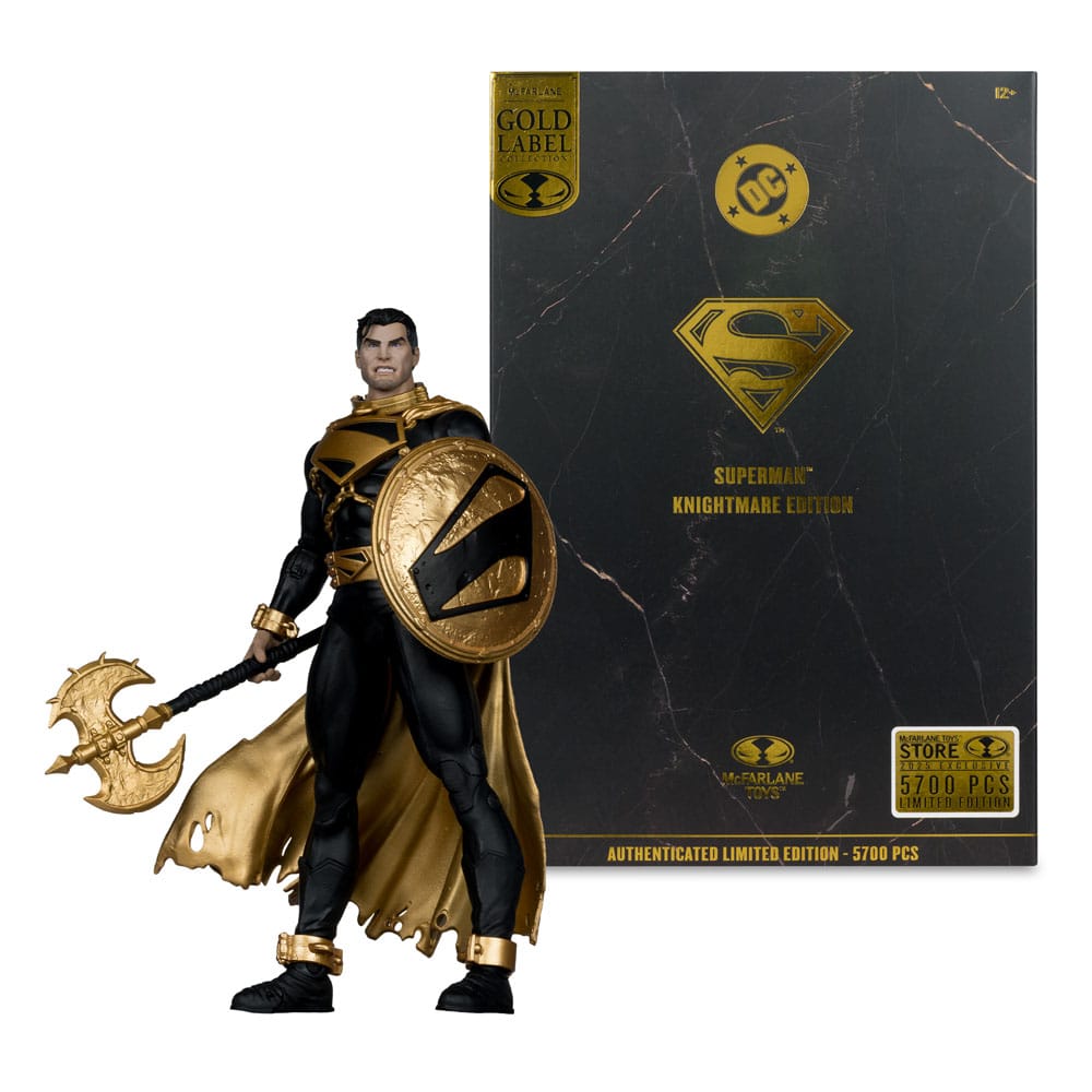 DC Multiverse figurine Superman (Future State) (Knightmare) (Gold Label) 18 cm