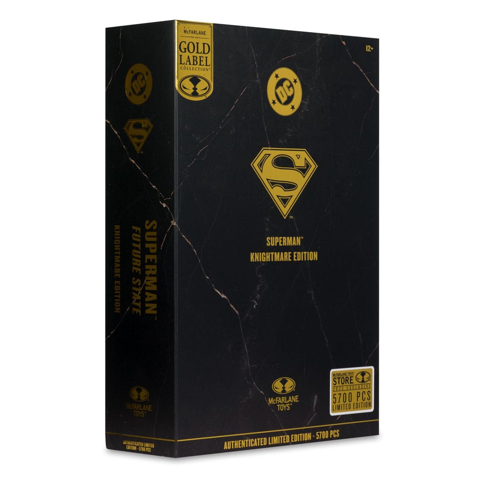 DC Multiverse figurine Superman (Future State) (Knightmare) (Gold Label) 18 cm