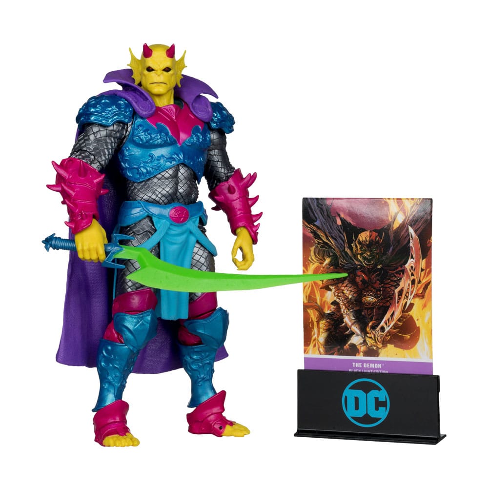 DC Multiverse figurine The Demon (Demon Knights) Black Light Edition (Gold Label) 18 cm