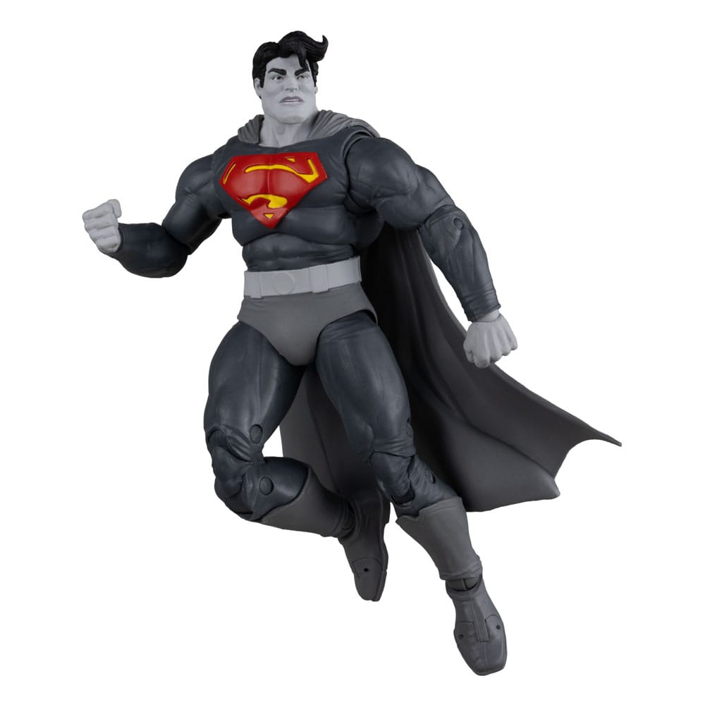 DC Multiverse figurine Superman (The Dark Knight Returns) (Black & White Accent Edition) (Gold Label) 18 cm