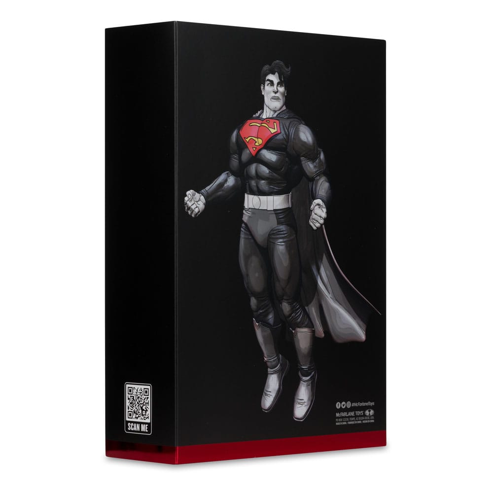 DC Multiverse figurine Superman (The Dark Knight Returns) (Black & White Accent Edition) (Gold Label) 18 cm