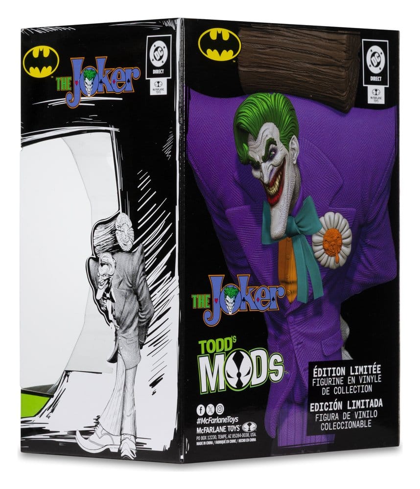 DC Direct statuette Collector Vinyl The Joker (Limited Edition Todd's Mods) 13 cm