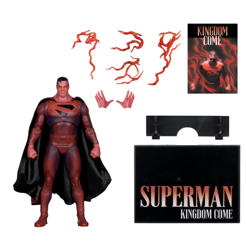 DC Multiverse McFarlane Cover Recreations figurine Superman (Kingdom Come) (Gold Label) 18 cm