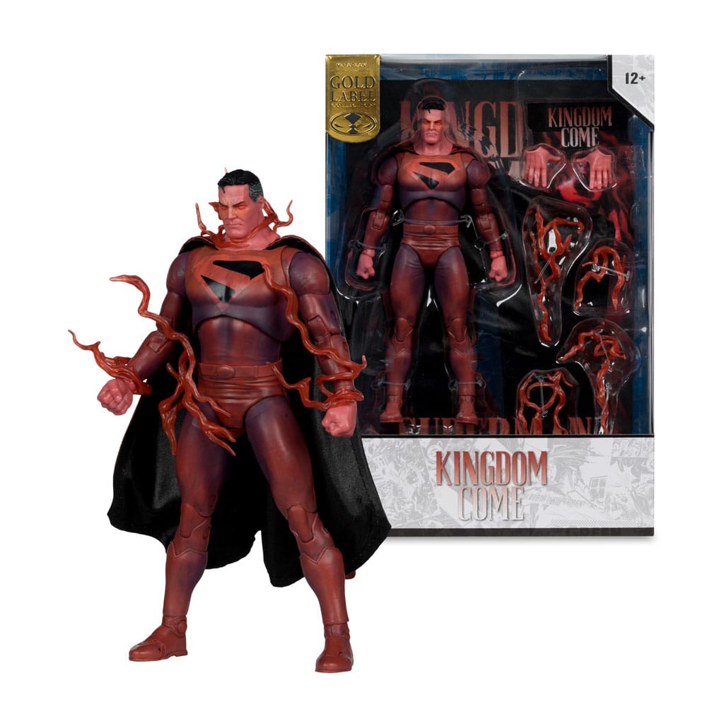 DC Multiverse McFarlane Cover Recreations figurine Superman (Kingdom Come) (Gold Label) 18 cm