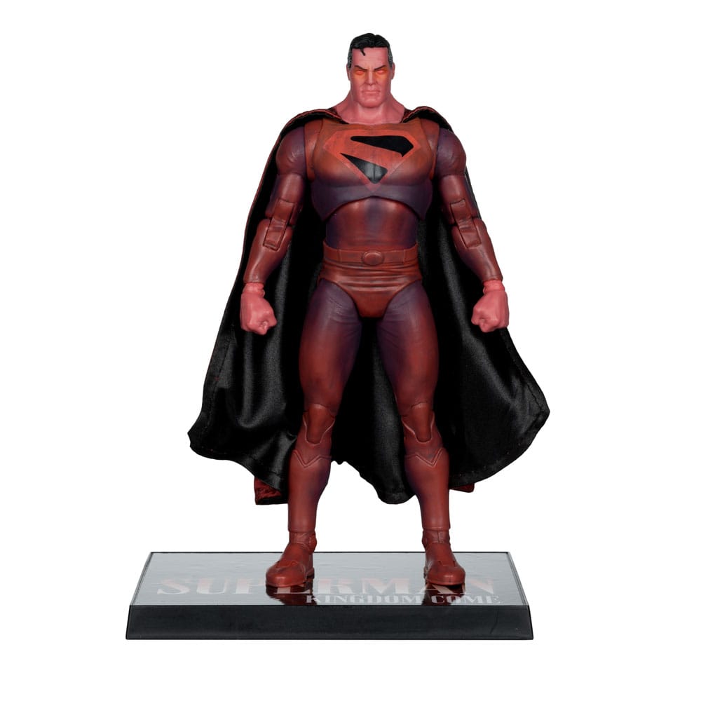 DC Multiverse McFarlane Cover Recreations figurine Superman (Kingdom Come) (Gold Label) 18 cm