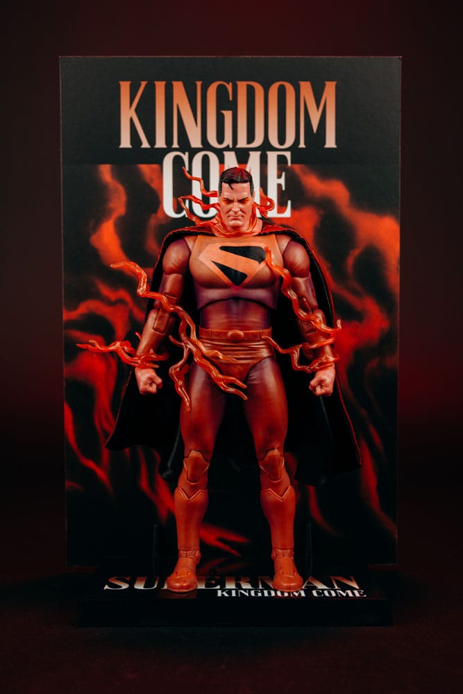 DC Multiverse McFarlane Cover Recreations figurine Superman (Kingdom Come) (Gold Label) 18 cm