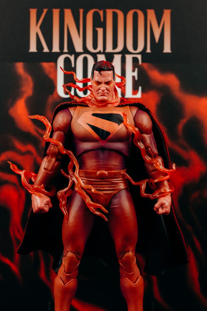DC Multiverse McFarlane Cover Recreations figurine Superman (Kingdom Come) (Gold Label) 18 cm