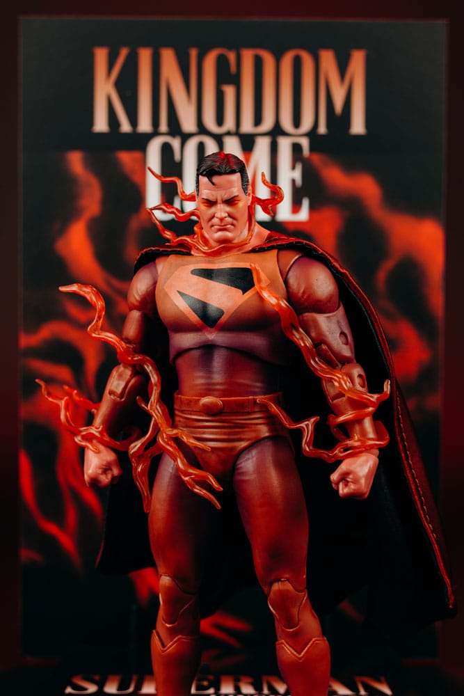 DC Multiverse McFarlane Cover Recreations figurine Superman (Kingdom Come) (Gold Label) 18 cm