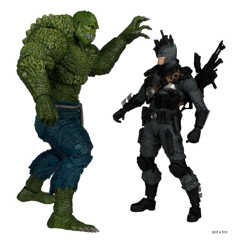 DC Multiverse McFarlane Collector Edition pack 2 figurines #03 Batman vs. Killer Croc 18 cm
