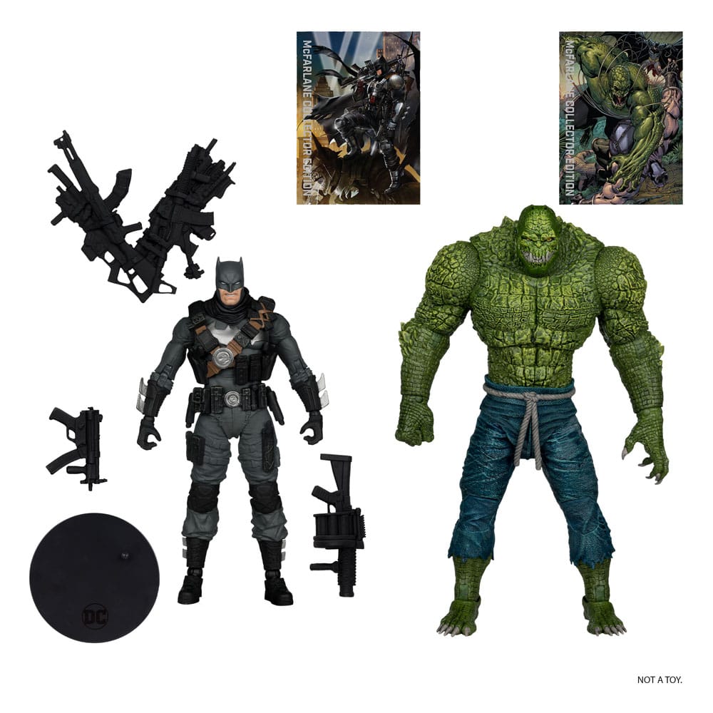 DC Multiverse McFarlane Collector Edition pack 2 figurines #03 Batman vs. Killer Croc 18 cm