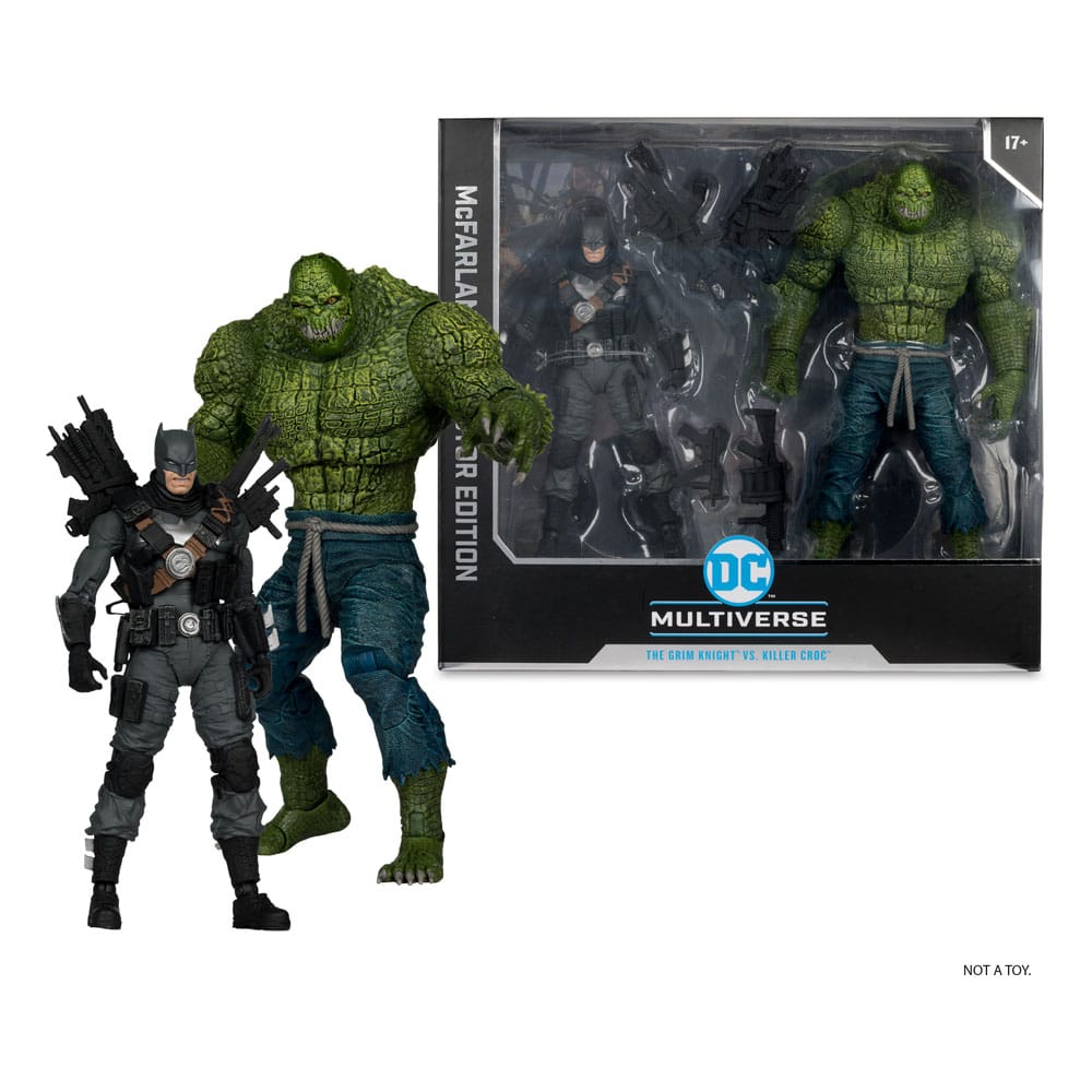 DC Multiverse McFarlane Collector Edition pack 2 figurines #03 Batman vs. Killer Croc 18 cm