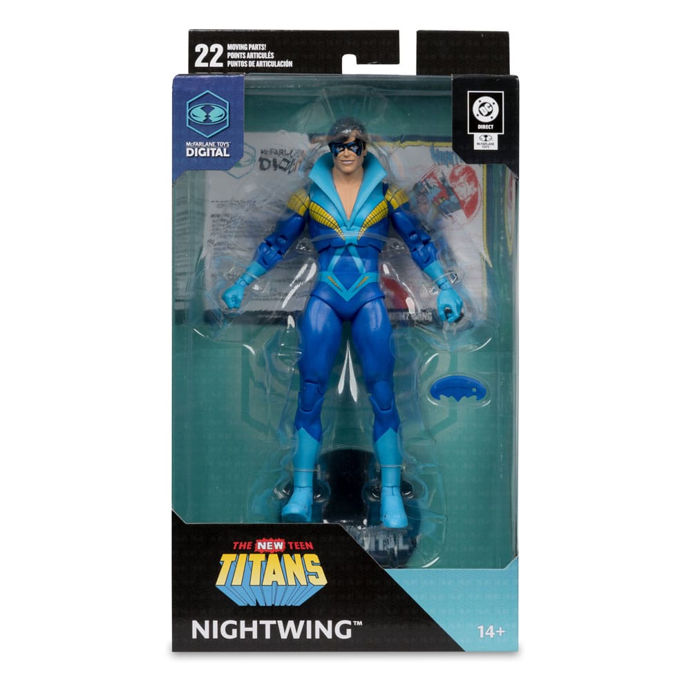 DC Direct McFarlane Toys Digital figurine Nightwing (Teen Titans) 18 cm