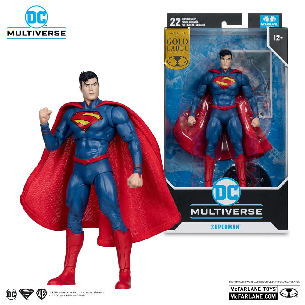 The New 52 DC Multiverse figurine Superman (Gold Label) 18 cm