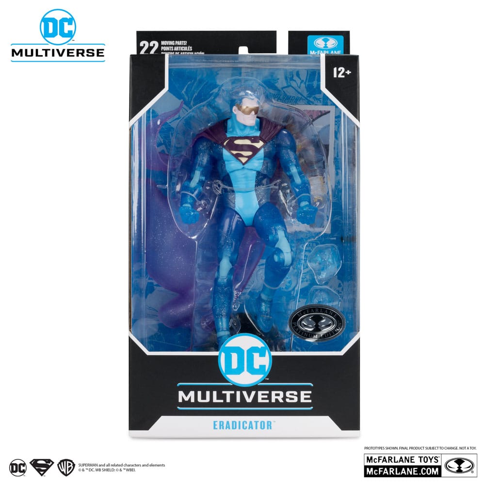 Return of Superman DC Multiverse figurine Eradicator (Platinum Edition) 18 cm