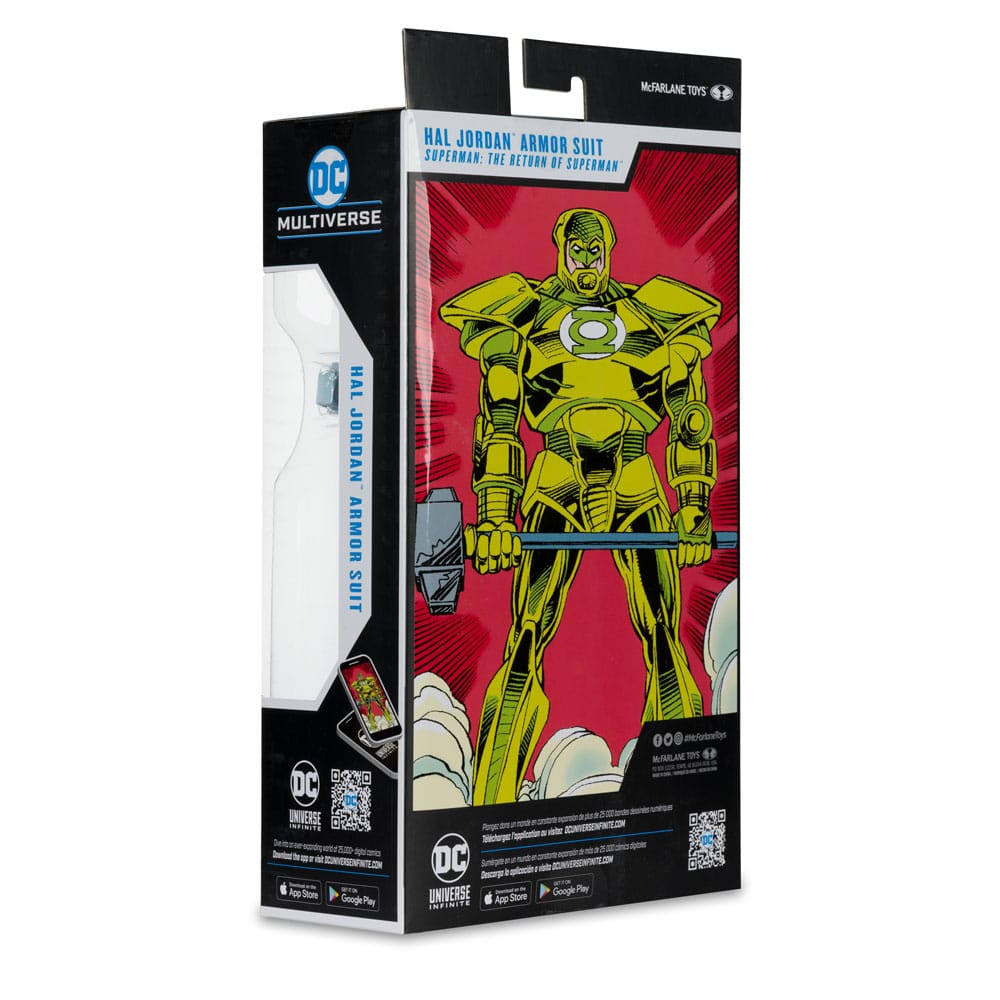 Return of Superman DC Multiverse figurine Hal Jordan Armor Suit 19 cm