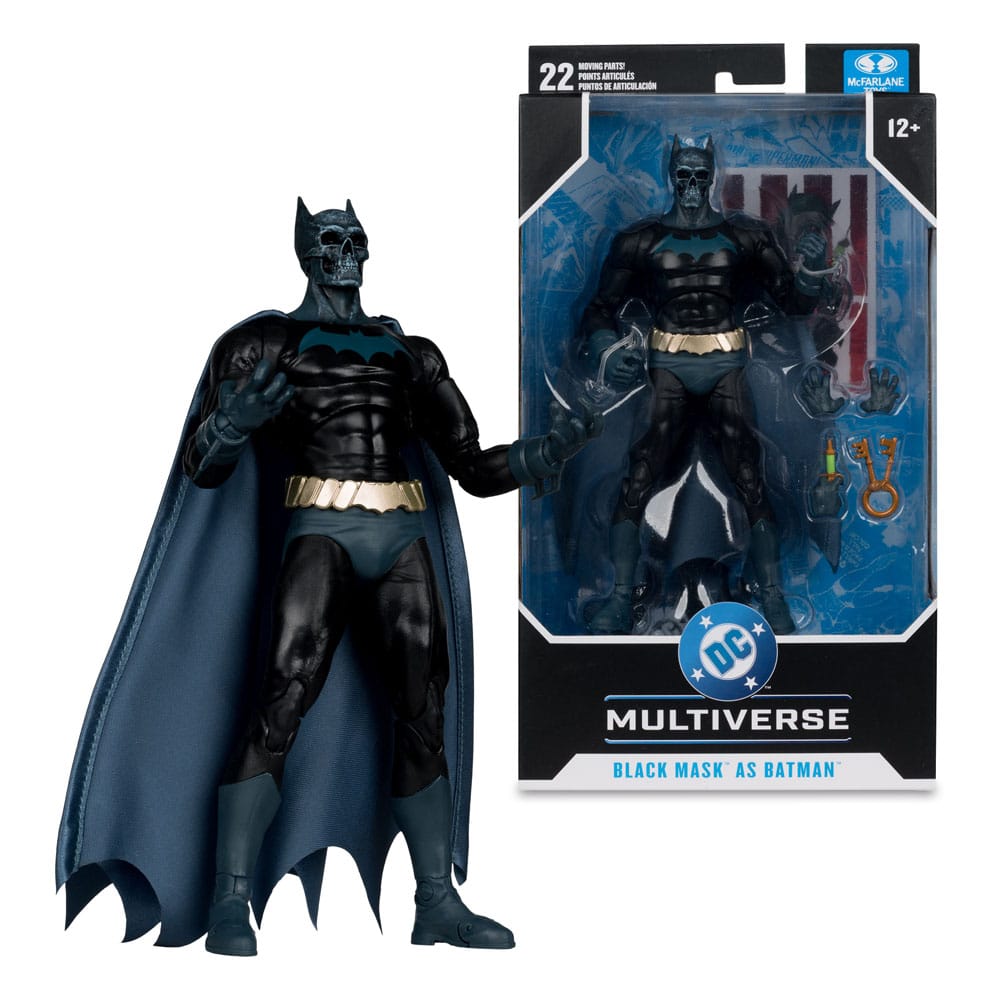 DC Multiverse figurine Black Mask as Batman (Beneath the Mask) 18 cm