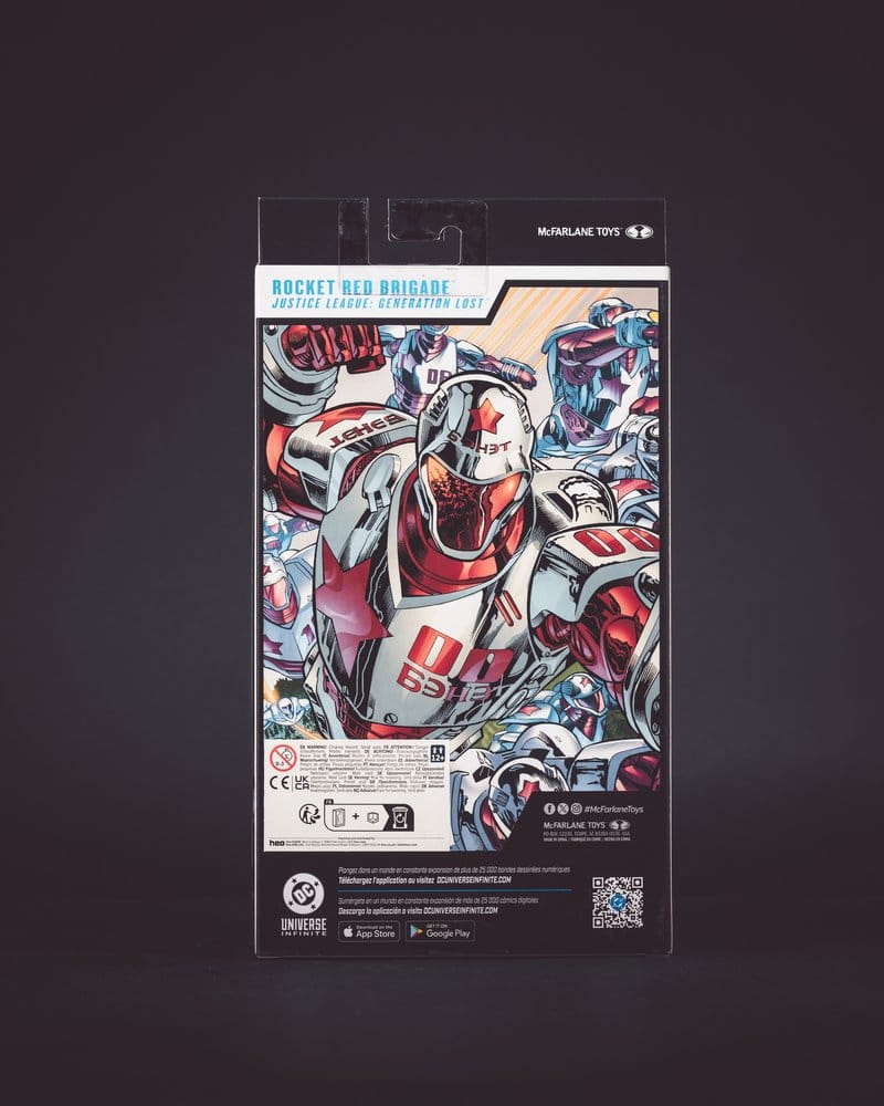 Justice League: Generation Lost DC Multiverse figurine Rocket Red Brigade (Platinum Edition) 18 cm