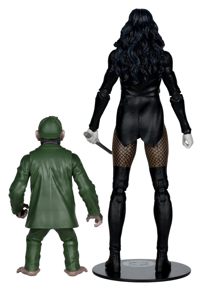 DC Multiverse McFarlane figurine Zatanna with Detective Chimp Collector Edition #53 18 cm