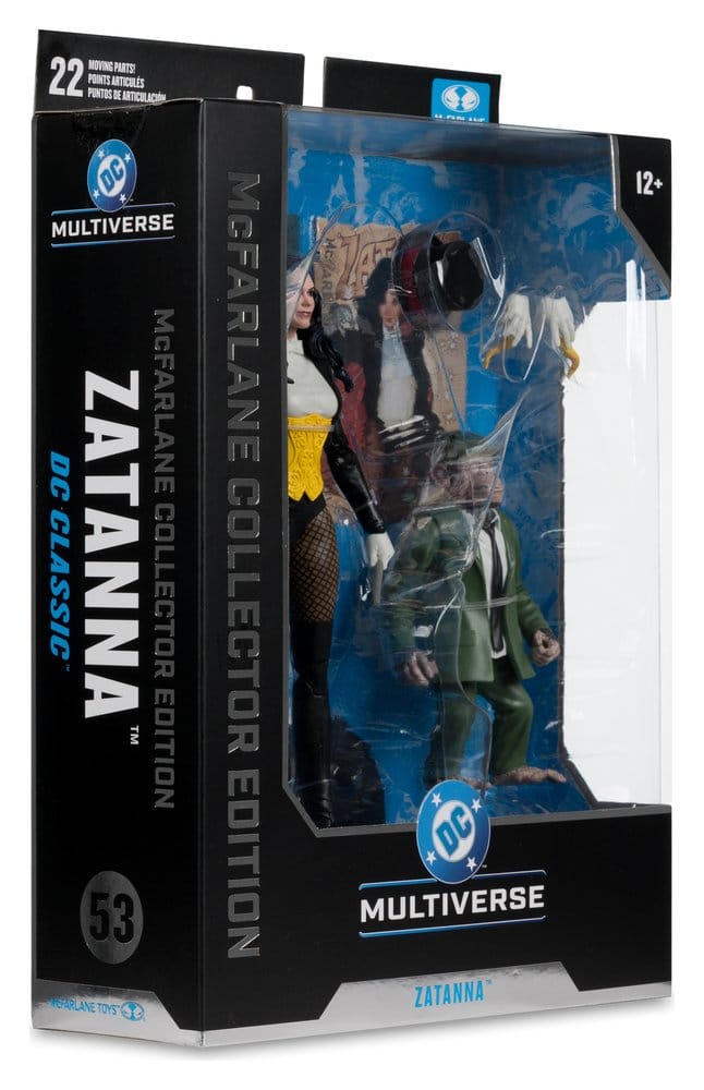DC Multiverse McFarlane figurine Zatanna with Detective Chimp Collector Edition #53 18 cm