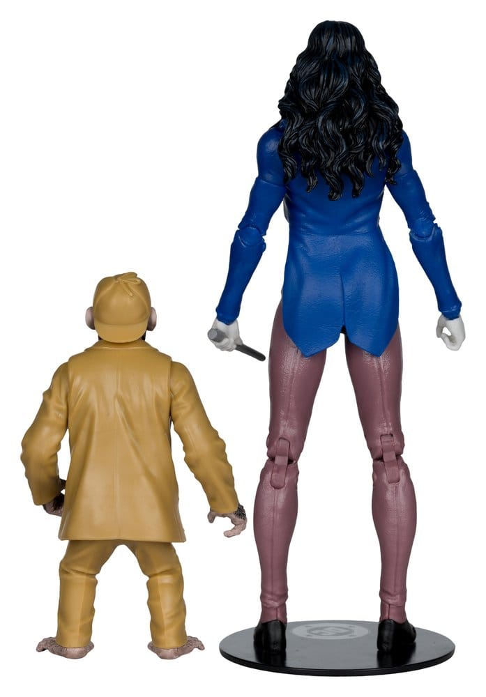 DC Multiverse McFarlane figurine Zatanna with Detective Chimp Collector Edition #53 18 cm