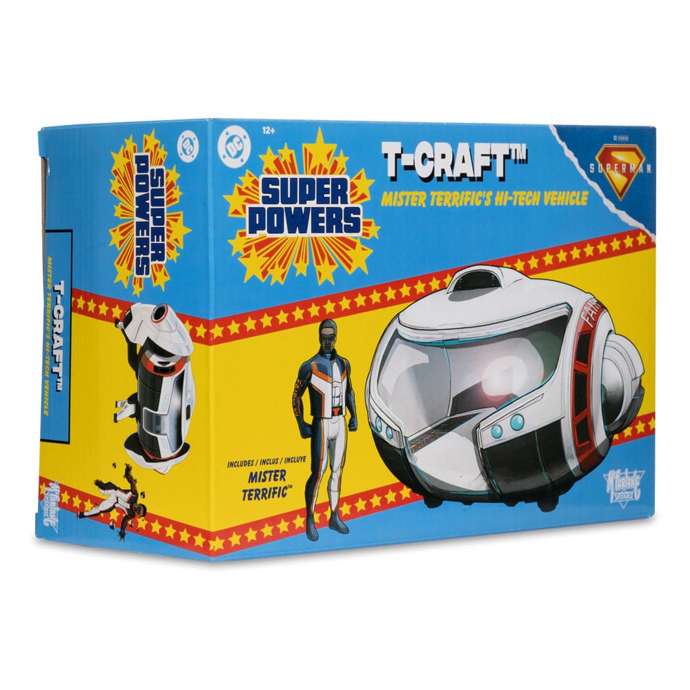 Superman (2025) DC Direct figurine avec véhicule Super Powers Mr. Terrific & T-Craft