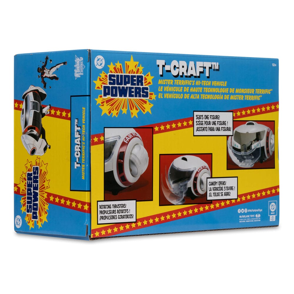 Superman (2025) DC Direct figurine avec véhicule Super Powers Mr. Terrific & T-Craft
