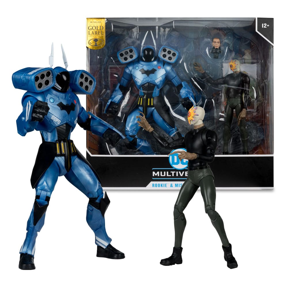 DC Multiverse pack de 2 figurines Rookie & Mr. Bloom (Batman: Endgame) (Gold Label) (SDCC) 18 cm