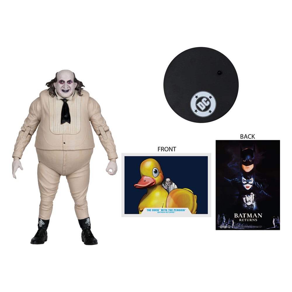 Batman : Le Défi DC Multiverse véhicule et figurine The Duck & Penguin 24 cm