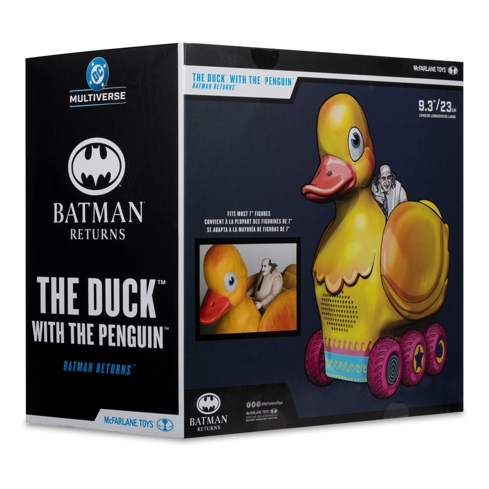 Batman : Le Défi DC Multiverse véhicule et figurine The Duck & Penguin 24 cm