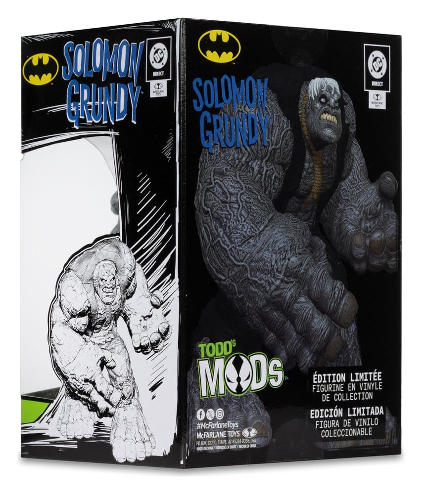 DC Direct statuette Collector Vinyl Solomon Grundy (Limited Edition Todd's Mods) 11 cm