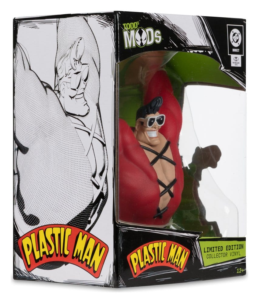 DC Direct Todd's Mods figurine vinyle Plastic Man 10 cm (Édition Limitée)