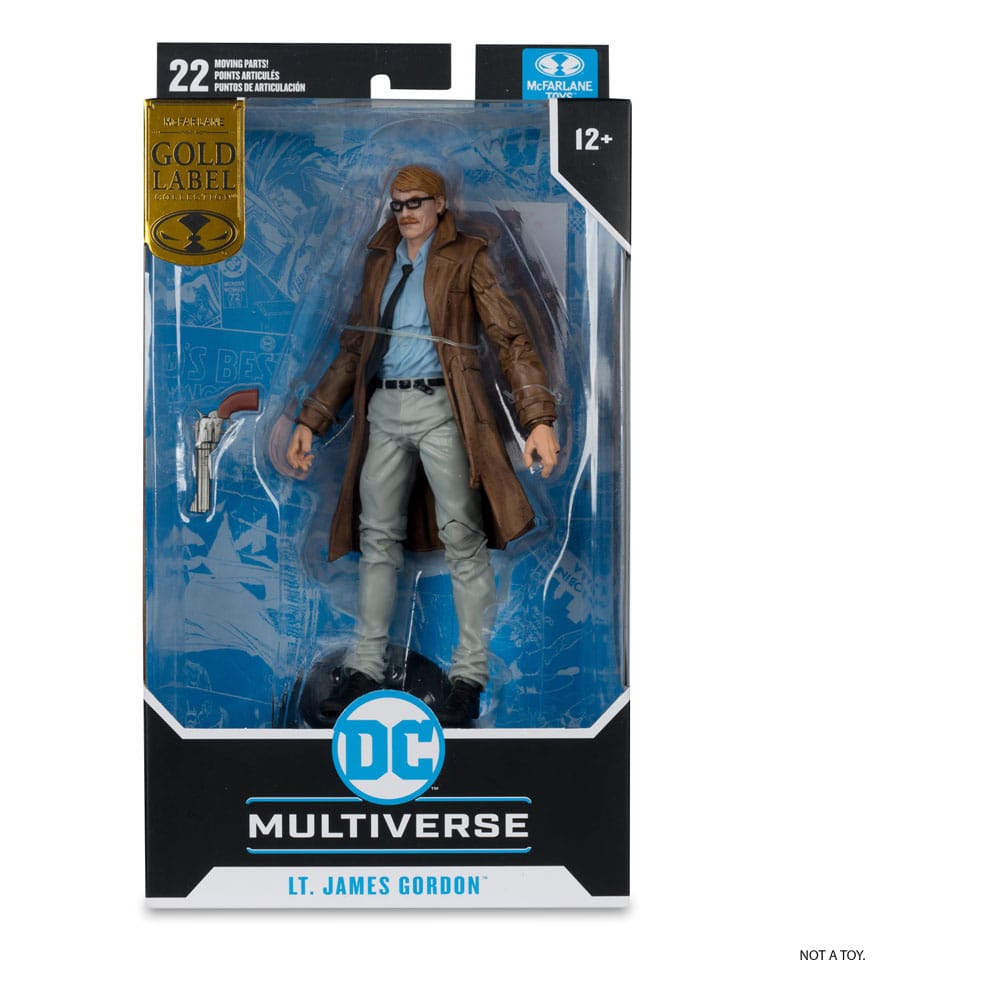 Batman Year One (Part 4) DC Multiverse figurine Lt. James Gordon (Gold Label) 18 cm