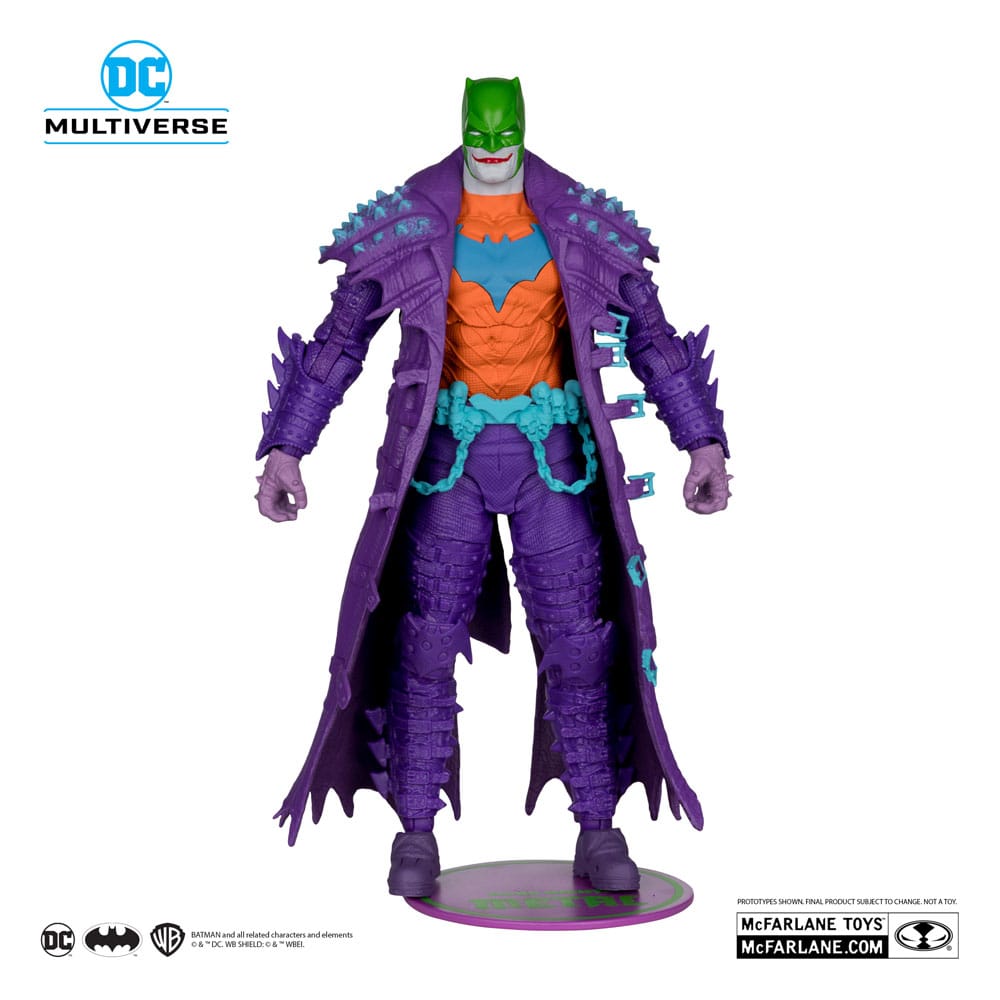DC Multiverse figurine Batman (Dark Nights: Death Metal) Jokerized (Gold Label) 18 cm