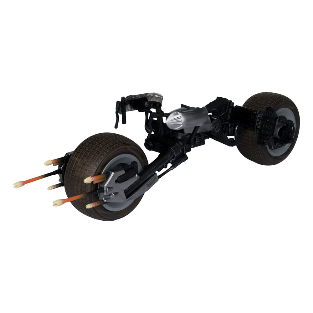 The Dark Knight DC Multiverse figurine avec véhicule Batman & The Batpod 18 cm